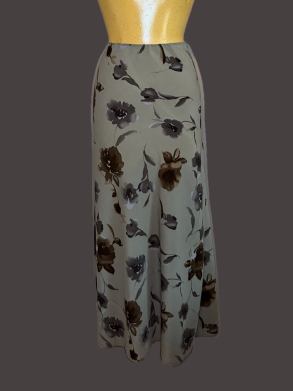 👽90s Moody Floral Maxi Skirt👽